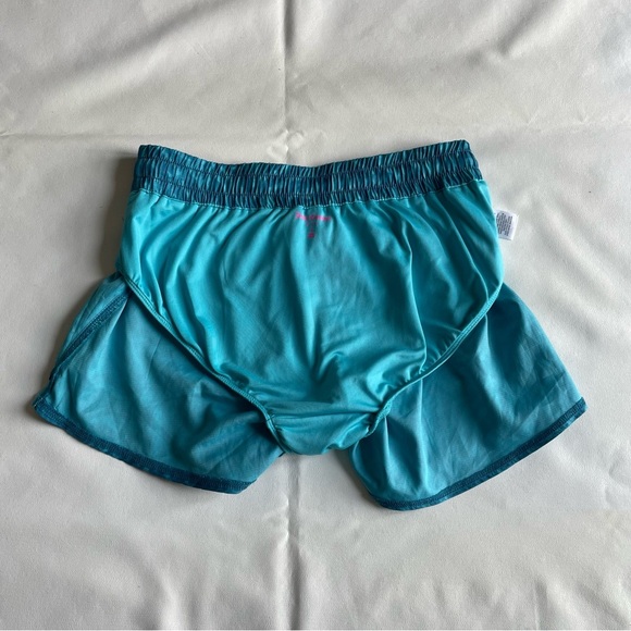 Juicy Couture Teal Athletic Shorts with Pink Logo - Picture 5 of 8
